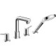 Смеситель для ванны Hansgrohe Talis S 72418000 хром