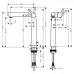 Смеситель для умывальника Hansgrohe Talis S 250 72115000 хром