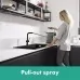 Смеситель для кухни Hansgrohe Talis M54 270 1jet 72808670 черный матовый