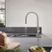 Смеситель для кухни Hansgrohe Talis M54 210 2jet 72800800 сталь