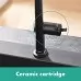 Смеситель для кухни Hansgrohe Talis M54 270 1jet 72808670 черный матовый
