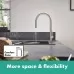 Смеситель для кухни Hansgrohe Talis M54 210 2jet 72800800 сталь
