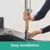 Смеситель для кухни Hansgrohe Talis M54 270 1jet 72808800 сталь