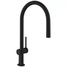 Смеситель для кухни Hansgrohe Talis M54 210 1jet 72802670 черный матовый