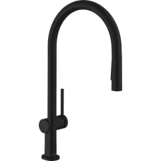 Смеситель для кухни Hansgrohe Talis M54 210 2jet 72801670 черный матовый