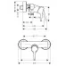 Смеситель для душа Hansgrohe Talis S 72600000 хром