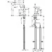 Смеситель для кухни Hansgrohe Talis M54 270 1jet sBox 72809670 черный матовый