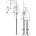 Смеситель для кухни Hansgrohe Talis M54 210 2jet 72801800 сталь