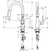 Смеситель для кухни Hansgrohe Talis M51 160 2jet 72815800 сталь