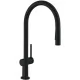 Смеситель для кухни Hansgrohe Talis M54 210 Eco 2jet 72842670 черный матовый