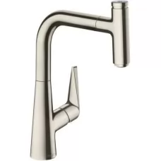Смеситель для кухни Hansgrohe Talis Select M51 220 1jet 72822800 сталь