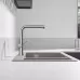 Смеситель для кухни Hansgrohe Talis M54 270 72827670 черный матовый