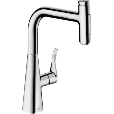 Смеситель для кухни Hansgrohe Metris Select M71 240 2jet 73817000 хром