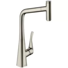 Смеситель для кухни Hansgrohe Metris Select M71 320 1jet 73803800 сталь