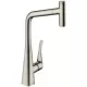 Смеситель для кухни Hansgrohe Metris Select M71 320 1jet 73803800 сталь