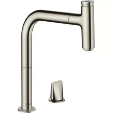 Смеситель для кухни Hansgrohe Metris Select M71 200 1jet 73804800 сталь