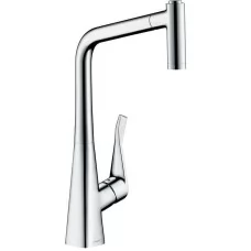 Смеситель для кухни Hansgrohe Metris M71 320 Eco 2jet 73824000 хром
