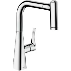 Смеситель для кухни Hansgrohe Metris M71 220 Eco 2jet 73823000 хром