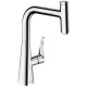Смеситель для кухни Hansgrohe Metris Select M71 240 1jet 73802000 хром