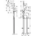 Смеситель для кухни Hansgrohe Talis Select M51 220 2jet 73868000 хром