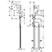 Смеситель для кухни Hansgrohe Talis Select M51 220 1jet 73852000 хром