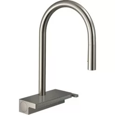 Смеситель для кухни Hansgrohe Aquno Select M81 170 2jet 73831800 сталь