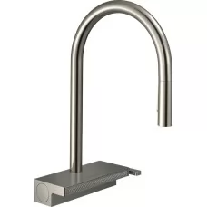 Смеситель для кухни Hansgrohe Aquno Select M81 170 3jet 73837800 сталь