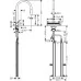 Смеситель для кухни Hansgrohe Aquno Select M81 170 2jet 73831000 хром