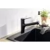 Смеситель для кухни Hansgrohe Zesis M33 150 2jet 74800670 черный матовый
