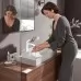Смеситель для умывальника Hansgrohe Vivenis 110 75020700 белый матовый