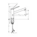 Смеситель для кухни Hansgrohe Zesis M33 160 1jet 74805000 хром