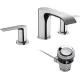 Смеситель для умывальника Hansgrohe Vivenis 90 75033000 хром