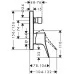Смеситель для ванны Hansgrohe Vivenis 75416670 черный матовый