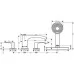 Смеситель для ванны Hansgrohe Vivenis 75444670 черный матовый