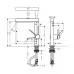Смеситель для умывальника Hansgrohe Finoris 230 2jet 76063670 черный матовый