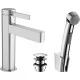 Смеситель с гигиенической лейкой Hansgrohe Finoris 110 76210000 хром