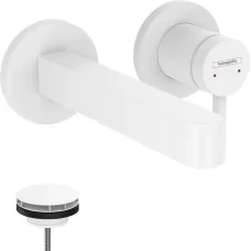 Смеситель для умывальника Hansgrohe Finoris 76051700 белый матовый