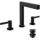 Смеситель для умывальника Hansgrohe Finoris 160 76034670 черный матовый