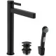 Смеситель с гигиенической лейкой Hansgrohe Finoris 260 76220670 черный матовый