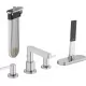 Смеситель для ванны Hansgrohe Finoris 76444000 хром