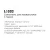 Смеситель для умывальника Ledeme L1085 хром
