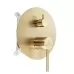 Душевая система Rea Foss Clif Brush Gold + BOX REA-P5647 матовое золото
