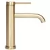Смеситель для умывальника Rea CLIF GOLD BRUSH Low REA-B5323 золото матовое