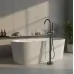 Смеситель для ванны Rea Lungo Titan REA-B6396 графит