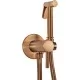 Смеситель с гигиенической лейкой Rea Lungo Rea Copper Brush REA-B6314 брашированная медь