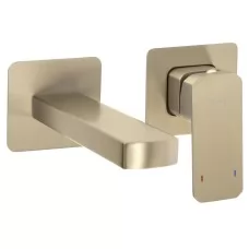 Смеситель для умывальника Rea Arlo Brush Gold REA-B5611 матовое золото