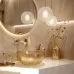 Смеситель для умывальника Rea Arlo Brush Gold REA-B5611 матовое золото