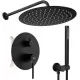 Душевая система Rea Foss Clif Black + BOX REA-P5968 черный
