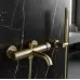 Смеситель для ванны Rea Lungo Grip Brush Gold REA-B6398 матовое золото
