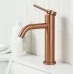 Смеситель для умывальника Rea CLIF Brush Copper Low REA-B2087 медь брашированная